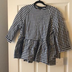 Victoria Beckham x Target Peplum Top